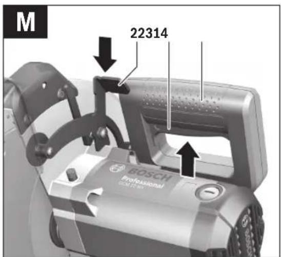 M 22314 BOSCH PROFESSIONAL GCM 75 M