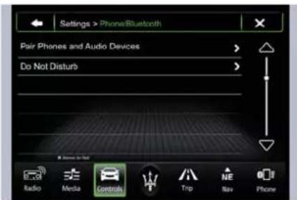 Maserati Granturismo (2019) - Phone/Bluetooth® - 1