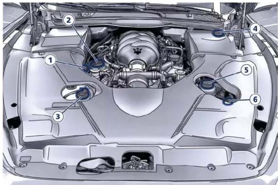 Maserati Granturismo (2019) - MaintenanceService Components - 1