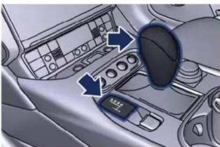 Maserati Granturismo (2019) - AutomaticTransmissionLever - 1