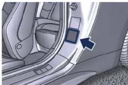 Maserati Granturismo (2019) - PaintInformationLabel - 3