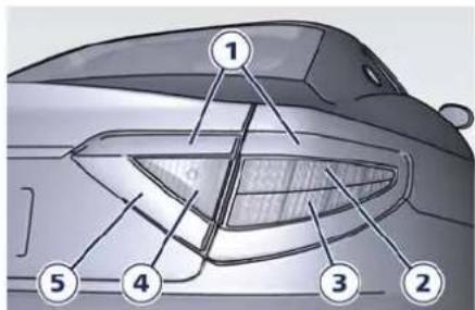 Maserati Granturismo (2019) - Tail-LightClustersLightBulbs - 1