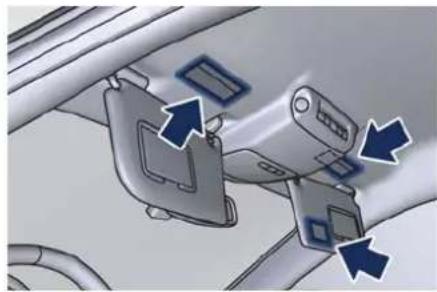 Maserati Granturismo (2019) - PassengerAirbagLabels - 1