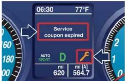Maserati Granturismo (2019) - ScheduledMaintenance (Service)Indicator - 2