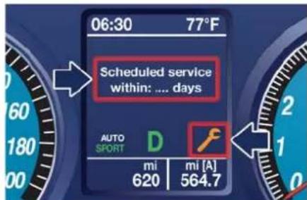 Maserati Granturismo (2019) - ScheduledMaintenance (Service)Indicator - 3