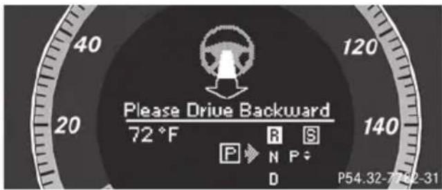 Mercedes-Benz E-Class Sedan (2011) - WARNING - 1