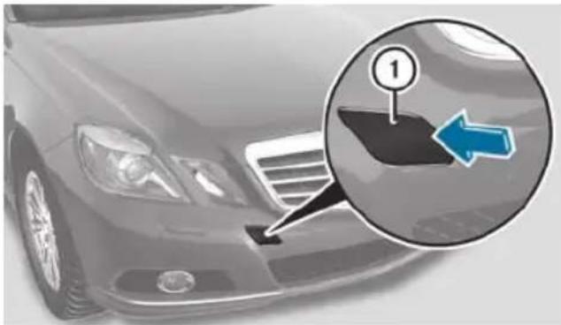 Mercedes-Benz E-Class Sedan (2011) - WARNING - 2