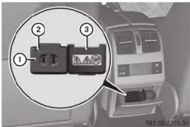 Mercedes-Benz E-Class Sedan (2011) - WARNING - 1