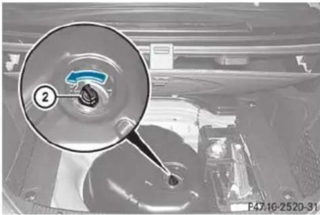 Mercedes-Benz E-Class Sedan (2011) - WARNING - 2