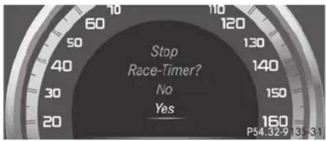 Mercedes-Benz E-Class Sedan (2011) - Stopping the RACETIMER - 1