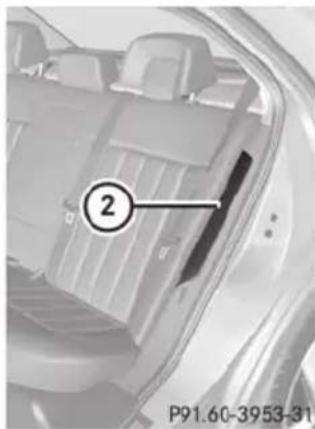 Mercedes-Benz E-Class Sedan (2011) - WARNING - 2