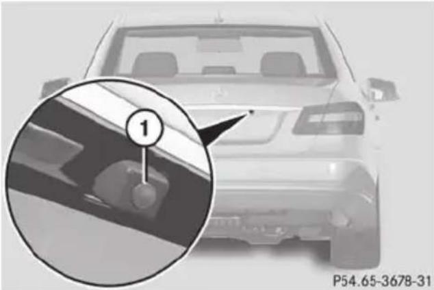 Mercedes-Benz E-Class Sedan (2011) - WARNING - 1