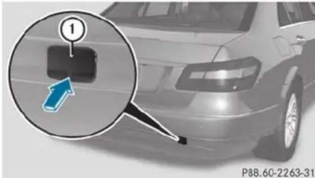 Mercedes-Benz E-Class Sedan (2011) - WARNING - 3
