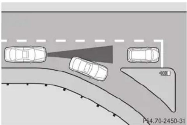 Mercedes-Benz E-Class Sedan (2011) - Cornering, going into and coming out of a bend - 5