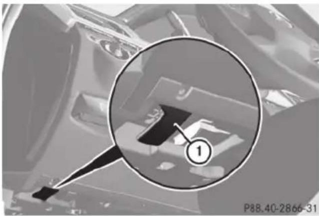 Mercedes-Benz E-Class Sedan (2011) - WARNING - 1