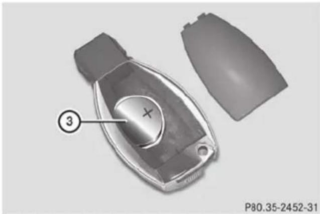 Mercedes-Benz E-Class Sedan (2011) - Changing the battery - 2