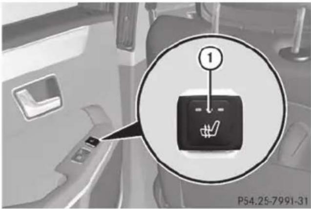 Mercedes-Benz E-Class Sedan (2011) - Switching on/off - 2