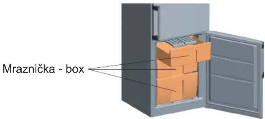 CANDY CVBN 6184XBF - Vyjmutí boxu; - 1