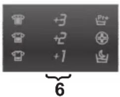 +3 +2 +1 6