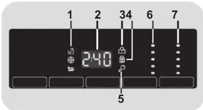 1 2 34 6 7 2:40 5