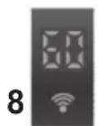 CANDY GV4 137TWC3/1-S - 8) Wi-Fi (csak bizonyos típusoknál) - 1