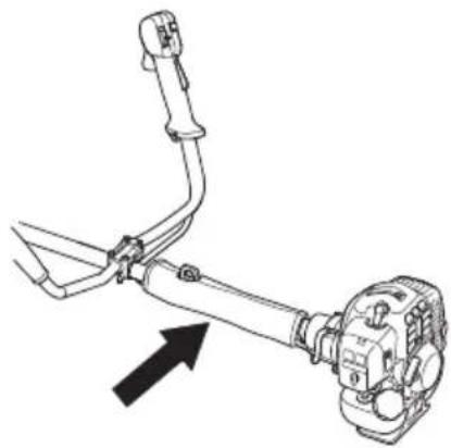 HUSQVARNA 236R - Montaje del manillar y la empuñadura de acelerador - 3