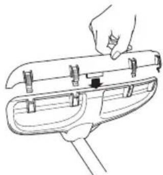 HUSQVARNA 236R - Montagem da guarda - 2