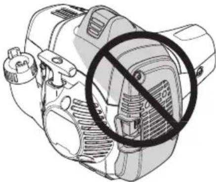 HUSQVARNA 525RK - STARTING AND STOPPING - 2