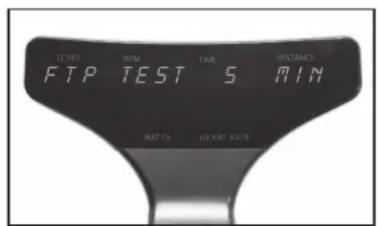 LEVEL MIN TIME DISTANCE FTP TEST 5 MIN NATTS HEART RATE