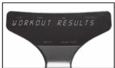 LEFT RIM TANG DISTANCE WORKOUT RESULTS WATTS HEAD RATE
