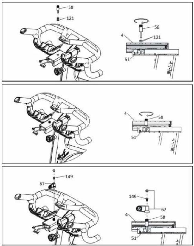 Spirit Fitness Johnny G Bike JB950 - JOHNNY G SPIRIT BIKE STEP FOUR - 1