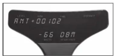 LEVEL MINI TIME DISTANCE ANT + 00 102 -66 08m WAT IS IF ART RATE