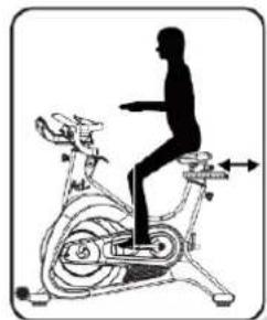 Spirit Fitness Johnny G Bike JB950 - FORE/AFT POSITION - 2