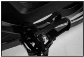 Spirit Fitness Johnny G Bike JB950 - TO ADJUST THE PEDAL STRAPS: - 2