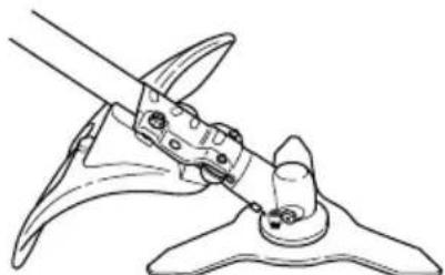 HUSQVARNA 555RXTT - Cutting attachment guard - 2