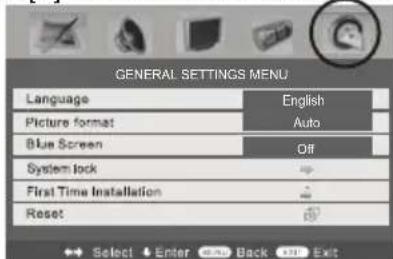 UMC X216/17C-GB-FTCD-UK - Blue Screen - 1
