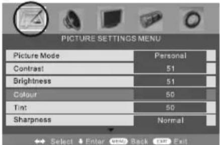 UMC X216/17C-GB-FTCD-UK - Selecting Picture Mode Preset - 4