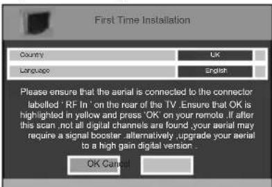 UMC X216/17C-GB-FTCD-UK - First Time Installation - 2