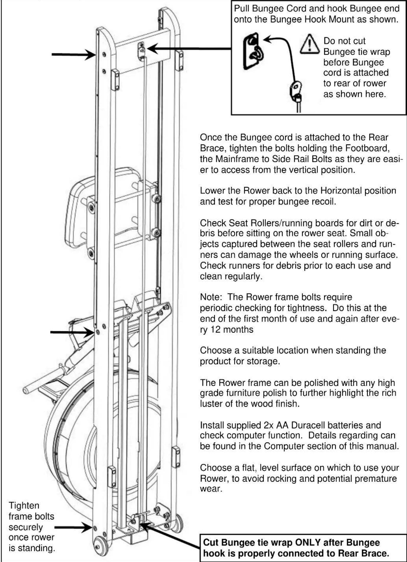 First Degree Fitness Viking Pro - Completing The Rower Assembly - 1