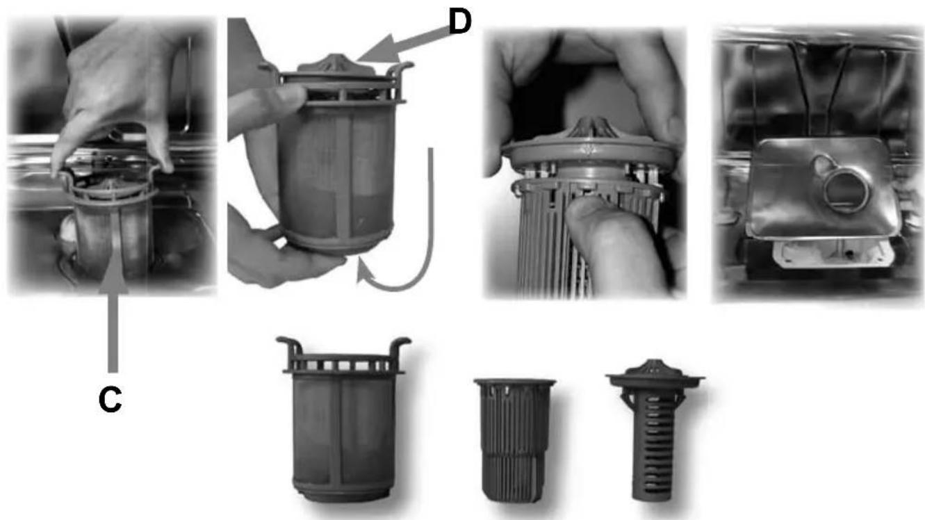 SMEG STH903 - CLEANING THE FILTER UNIT - 1