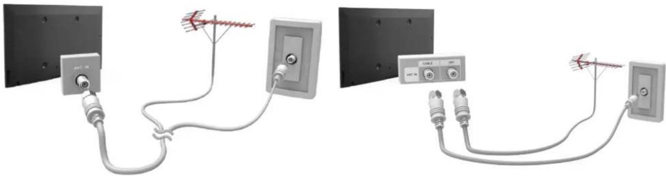 SAMSUNG UN40J5200DG - Antenna Connection - 1