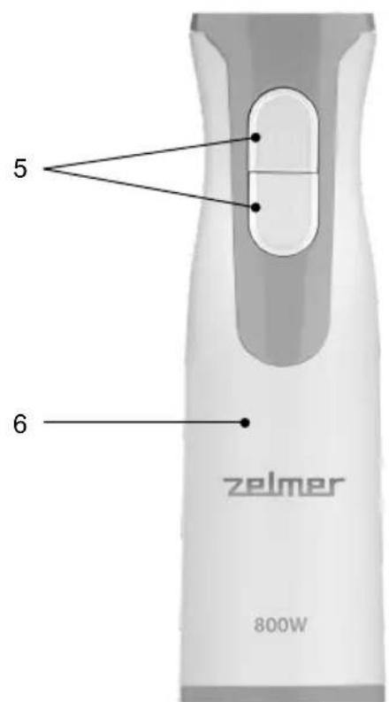 5 6 zelmer 800W