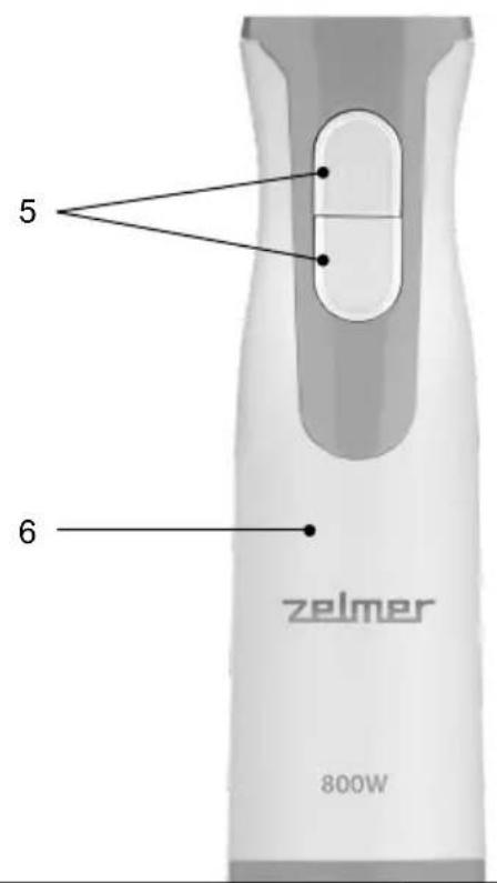5 6 zelmer 800W