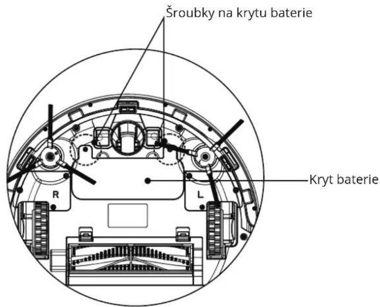 Symbo xBot 5 PRO - Výměna baterie - 1