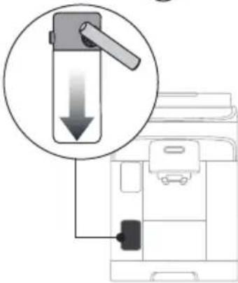 DELONGHI Brillante KBJ3001.W - Kolko mlieka naliat' na prípravu My Latte? - 2
