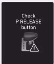Check P RELEASE button