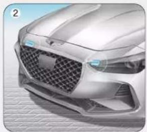 Genesis G70 (2020) - WARNING - 3