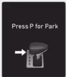 Press P for Park