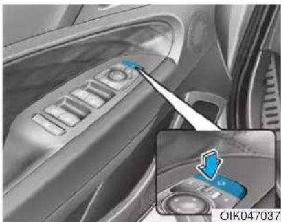 Genesis G70 (2020) - Folding/Unfolding the side view mirror - 1