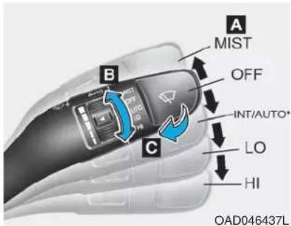 A MIST OFF INT/AUTO* LO HI B C OAD046437L
